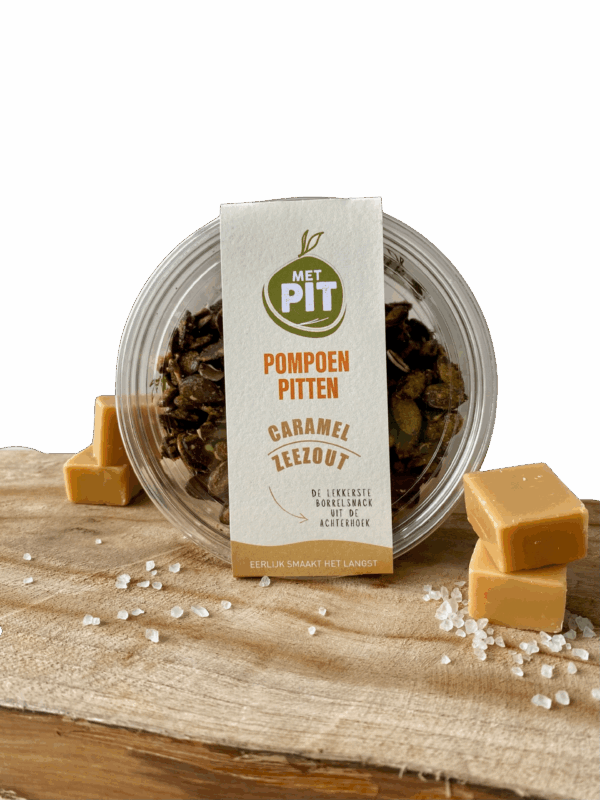 Met Pit - Caramel Zeezout
