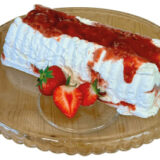 Strawberry cheesecake roomijsstam
