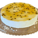 Yoghurt passievrucht roomijstaart